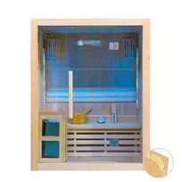 Pirtis Amue AMO-EA3S, 3 asmenų, 150x120x190 cm