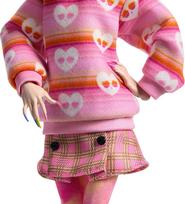 wednesday lele - Lėlė Mattel Monster High Wednesday Enid Sinclair, HXJ05, 30 cm - 4 nuotrauka