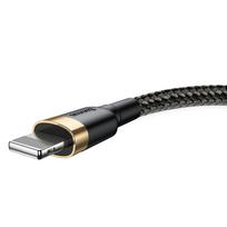 usb lightning laidas baseus - Baseus CALKLF-BV1 Black / Gold - 2 nuotrauka