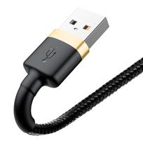 usb lightning laidas baseus - Baseus CALKLF-BV1 Black / Gold - 3 nuotrauka