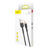 usb lightning laidas baseus - Baseus CALKLF-BV1 Black / Gold - 9 nuotrauka