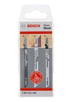 bosch siaurapjuklis - Pjūklel. kompl. Bosch Wood; 15 vnt. - 3 nuotrauka