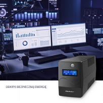 ups 1000va - Qoltec 53980 - 4 nuotrauka