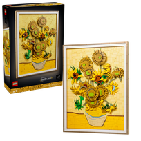 saulegrazos - LEGO Vincent van Gogh Sunflowers 31215 - 1 nuotrauka