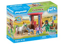 Playmobil Country Starter Pack Veterinarian use with the donkeys 71471