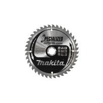 MAKITA diskinio pjūklo diskas 210x30x24z SPECIALIZUOTAS MEDIENOS PJŪKLAS (SU RIEŠTAIS IR PAVIRŠIAIS) B-09438