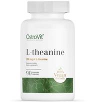 l theanine 200 - OstroVit L-Theanine, 90 kapsulių - 3 nuotrauka