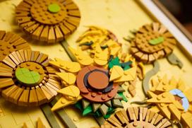 saulegrazos - LEGO Vincent van Gogh Sunflowers 31215 - 10 nuotrauka
