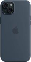 apple iphone 15 magsafe - Apple "Silicone Case with MagSafe iPhone 15 Plus (MT123ZM/ A)" Storm Blue - 2 nuotrauka