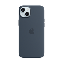 apple iphone 15 magsafe - Apple "Silicone Case with MagSafe iPhone 15 Plus (MT123ZM/ A)" Storm Blue - 3 nuotrauka