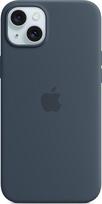apple iphone 15 magsafe - Apple "Silicone Case with MagSafe iPhone 15 Plus (MT123ZM/ A)" Storm Blue - 4 nuotrauka
