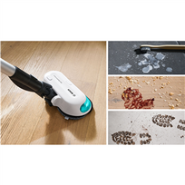 bosch unlimited 7 prohygienic - Bosch Unlimited 7 ProHygienic Aqua, 2in1, Juodas/Baltas (Black/White) - 5 nuotrauka