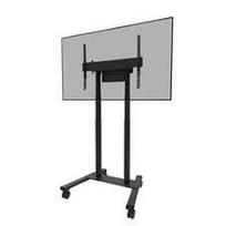 tv laikiklis vesa 100x100 - NEOMOUNTS BY NEWSTAR MOTORISED MOBILE FLOOR STAND - VESA 100X100 UP TO 800X600 BLACK - 2 nuotrauka