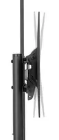 mobilus tv stovas - NEOMOUNTS BY NEWSTAR MOBILE FLOOR STAND INCL. AV- AND CAM SHELF (HEIGHT ADJUSTABLE: 128,5-145 CM) - 5 nuotrauka