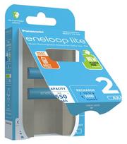 aaa eneloop - Panasonic Eneloop Lite Rechargeable Battery 2xAAA 600mAh - 2 nuotrauka
