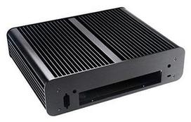mini itx korpusas - Akasa Euler TX Thin Mini-ITX Case Black - 2 nuotrauka