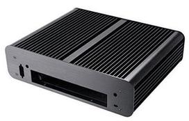 mini itx korpusas - Akasa Euler TX Thin Mini-ITX Case Black - 3 nuotrauka
