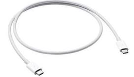usb c macbook kabelis - Apple Cable Thunderbolt 3 USB-C White 0.8m - 4 nuotrauka