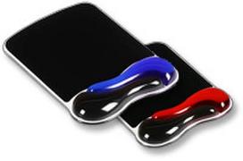mouse pad gel - Kensington Duo Gel Mouse Pad Black/Blue - 1 nuotrauka