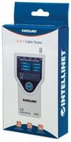 testeris rj45 intellinet - Intellinet 5-in-1 Cable Tester for Cat 5 / 6 - 9 nuotrauka