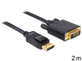 Delock Cable Displayport to DVI 2m Black
