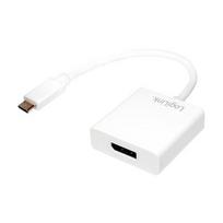 usb c to displayport - LogiLink USB-C 3.1 To DisplayPort Adapter - 1 nuotrauka
