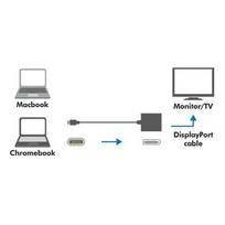 usb c to displayport - LogiLink USB-C 3.1 To DisplayPort Adapter - 2 nuotrauka