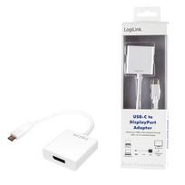 usb c to displayport - LogiLink USB-C 3.1 To DisplayPort Adapter - 4 nuotrauka