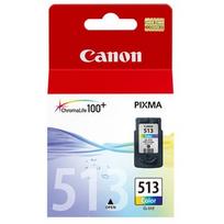 spausdintuvo canon kasetes - Rašalinio spausdintuvo kasetė Canon CL-513 TRI-COLOUR - 4 nuotrauka