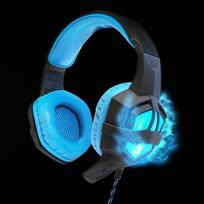 ausines led - ART Flash Illuminate Headphones Blue/Black (Mėlynos / Juodos) - 5 nuotrauka