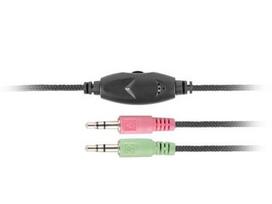 'headphones with mic - Natec Canary NSL-1295 Black - 5 nuotrauka