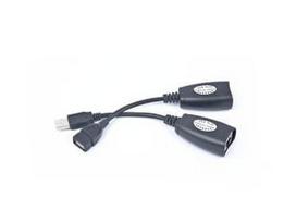 Gembird Adapter for LAN Black 0.3m