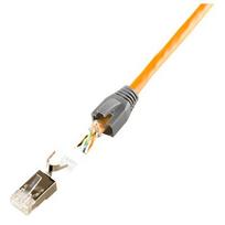 cat 6 shielded cable - LogiLink® Modular Plug Cat.6A RJ45 for Cat7,Cat.6A, Cat.6 cable 50 pcs. - 2 nuotrauka