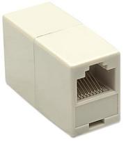 rj45 coupler - Intellinet Modular In-line Coupler UTP RJ45 x2 Beige 10pcs - 3 nuotrauka