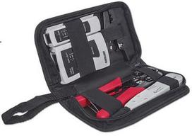 tinklo laido testeris - Intellinet Network Tool Kit LAN Tester / LSA Tool Crimping Stripping Tol - 2 nuotrauka