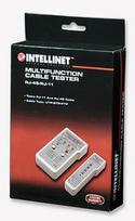 testeris rj45 intellinet - Intellinet Multifunction Cable Tester RJ-45 / RJ-11 - 4 nuotrauka