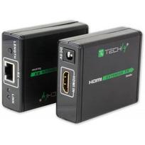 hdmi ilgintuvas - Techly HDMI Extender by Cat 6/6a/7 Cable 60m - 2 nuotrauka