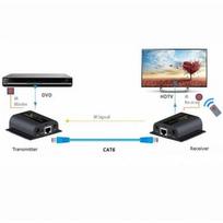 tinklas avim - Techly HDMI Extender with IR Cat6 Cable 60m - 5 nuotrauka