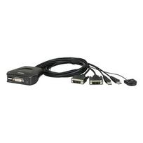 dvi cable - Aten CS22D - 1 nuotrauka