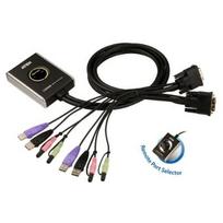 switch usb - Aten CS682 2-Port USB DVI/Audio KVM Switch w/ Remote Port Selector - 1 nuotrauka