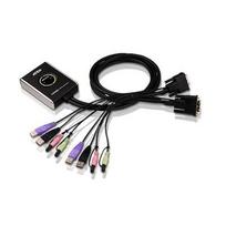 switch usb - Aten CS682 2-Port USB DVI/Audio KVM Switch w/ Remote Port Selector - 3 nuotrauka