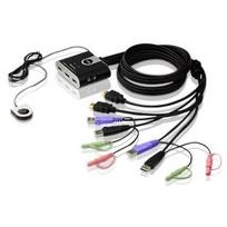 kvm switch usb - Aten CS692 2-Port USB HDMI/Audio KVM Switch w/ Remote Port Selector - 1 nuotrauka