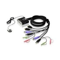 kvm switch usb - Aten CS692 2-Port USB HDMI/Audio KVM Switch w/ Remote Port Selector - 3 nuotrauka