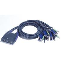 switch usb - Aten CS64US 4-Port USB VGA/Audio KVM Switch - 1 nuotrauka