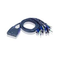 switch usb - Aten CS64US 4-Port USB VGA/Audio KVM Switch - 3 nuotrauka