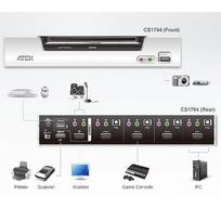 switch usb - Aten CS1794 - 7 nuotrauka