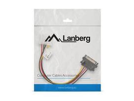 Pirkti Lanberg 1 x SATA Male to 1 x MOLEX Male CA-SAHD-10CU-0015 - Photo 4