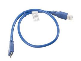 usb b male usb 3.0 - Lanberg Cable Micro USB / USB Blue 0.5m - 2 nuotrauka
