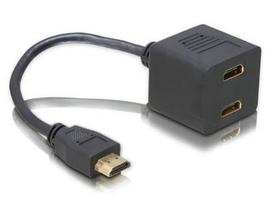 hdmi to audio - Delock Adapter HDMI to 2x HDMI - 2 nuotrauka