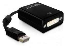 display port laidas - Delock Adapter Displayport to DVI-I 0.2m - 2 nuotrauka